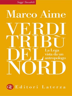 cover image of Verdi tribù del Nord